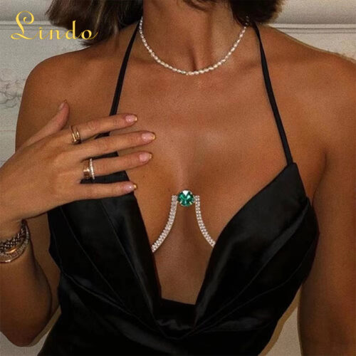 Body Jewelry Accessories for Women and Girls Bra Chain