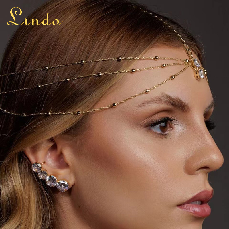 Boho Headpiece Forehead Chain