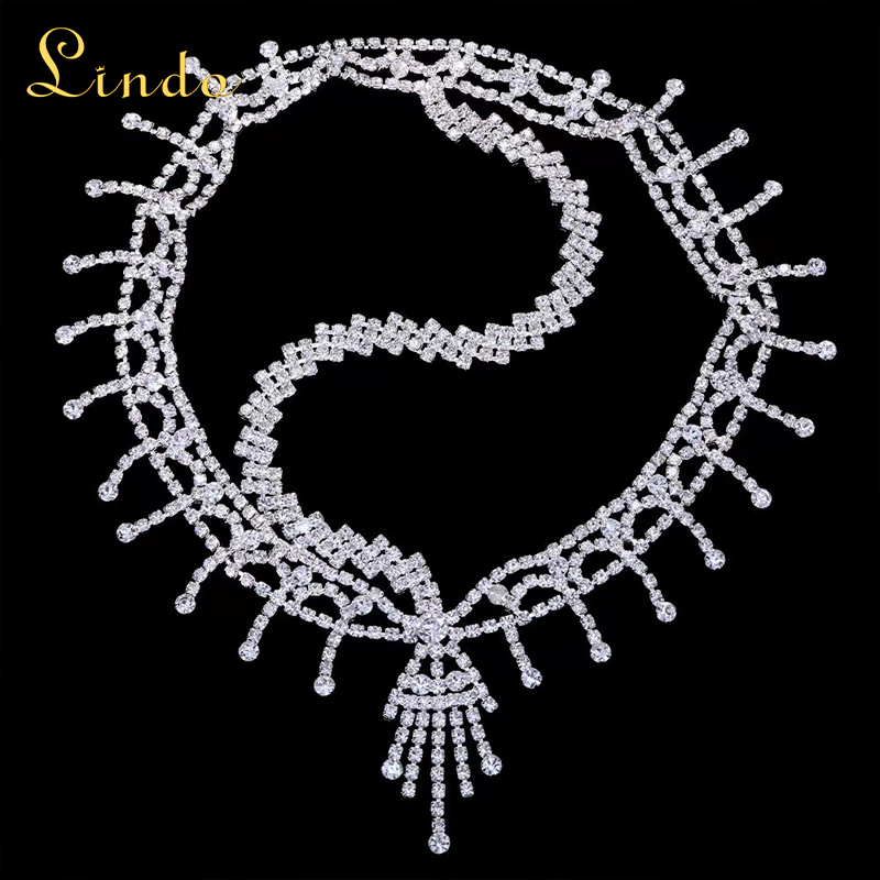 Bridal Rhinestone Head Chain