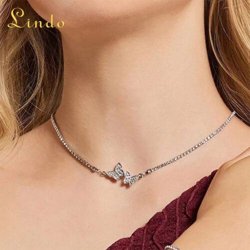 Butterfly Pendant Necklace