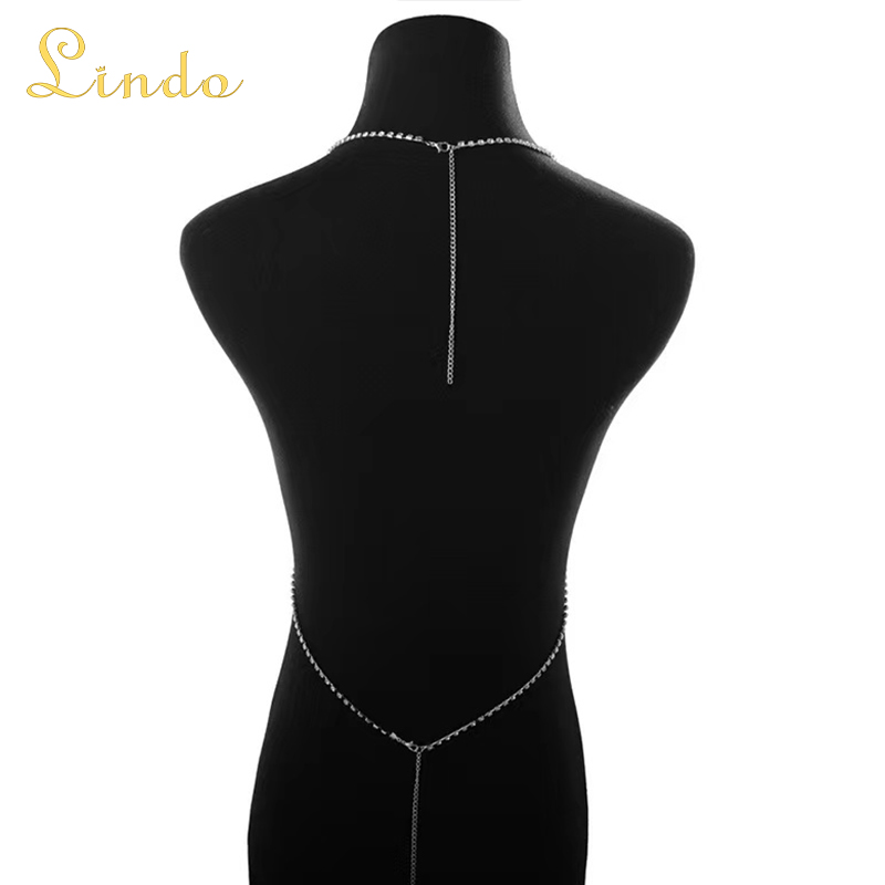 Crystal Body Chain Necklace