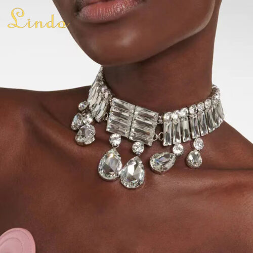 Crystal Collar Necklace