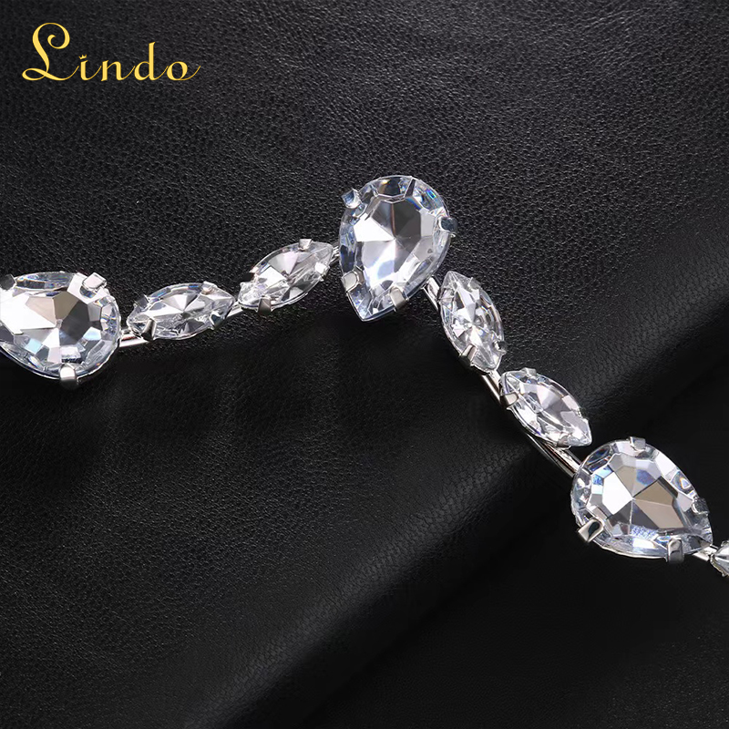 Crystal Teardrop Jewelry for Face Chain