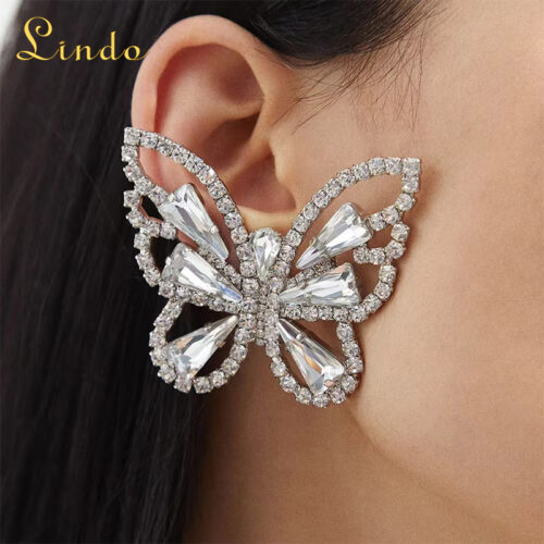 Large Butterfly Earrings