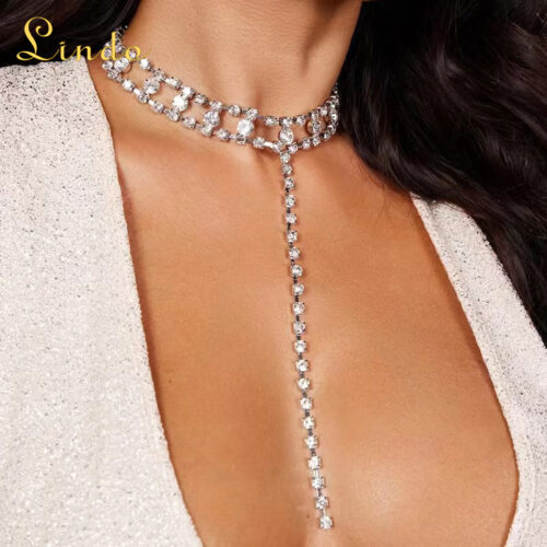 Long Choker Necklace