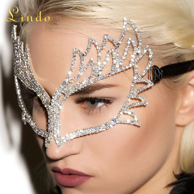 Masquerade Rhinestone Mask
