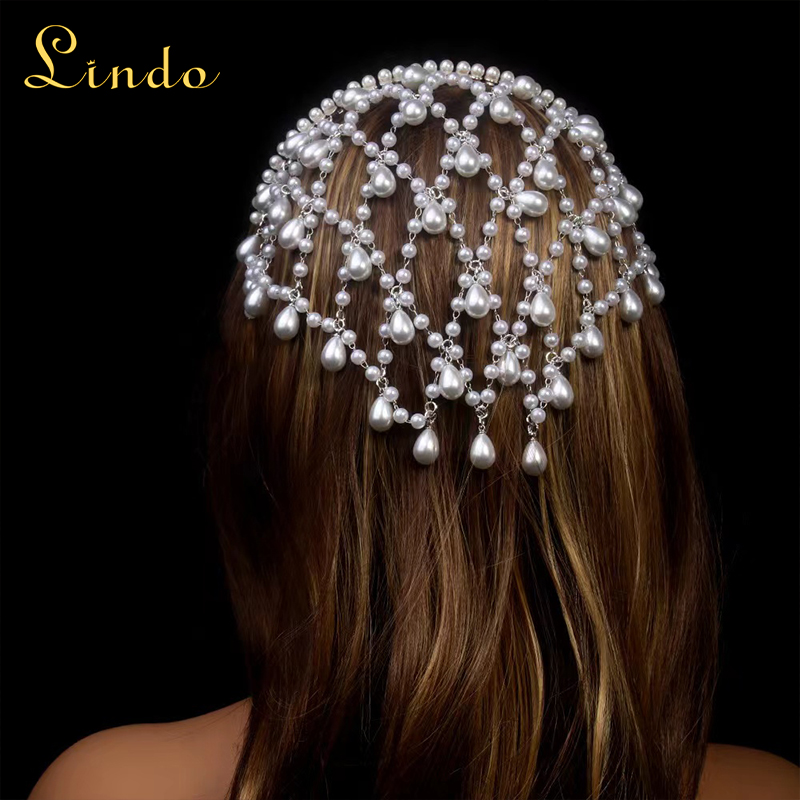 Pearl Bridal Headpiece for Wedding