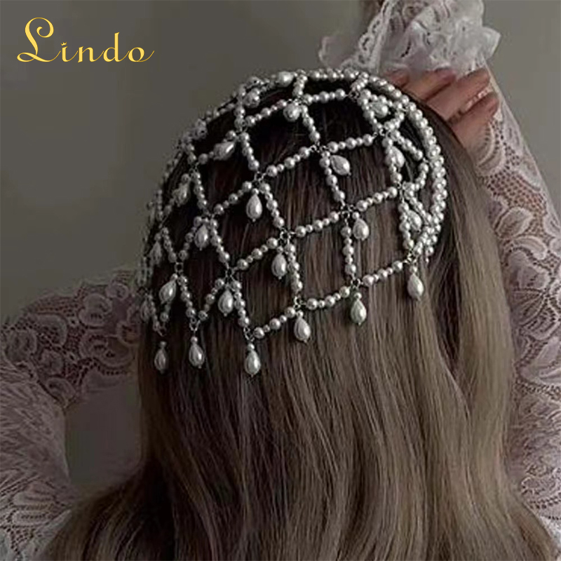Pearl Bridal Headpiece