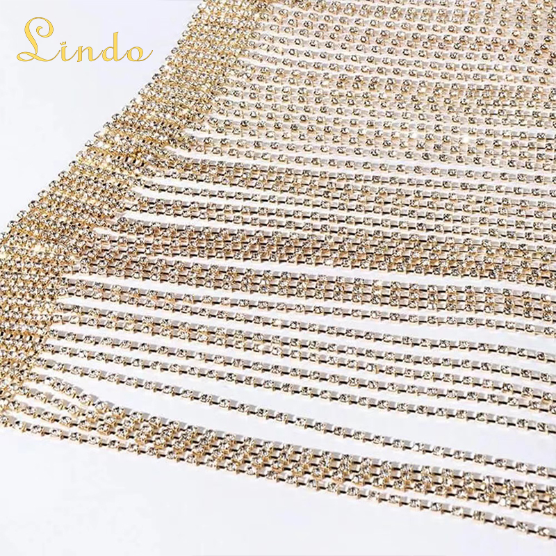 Rhinestone Body Chain Waist Belt