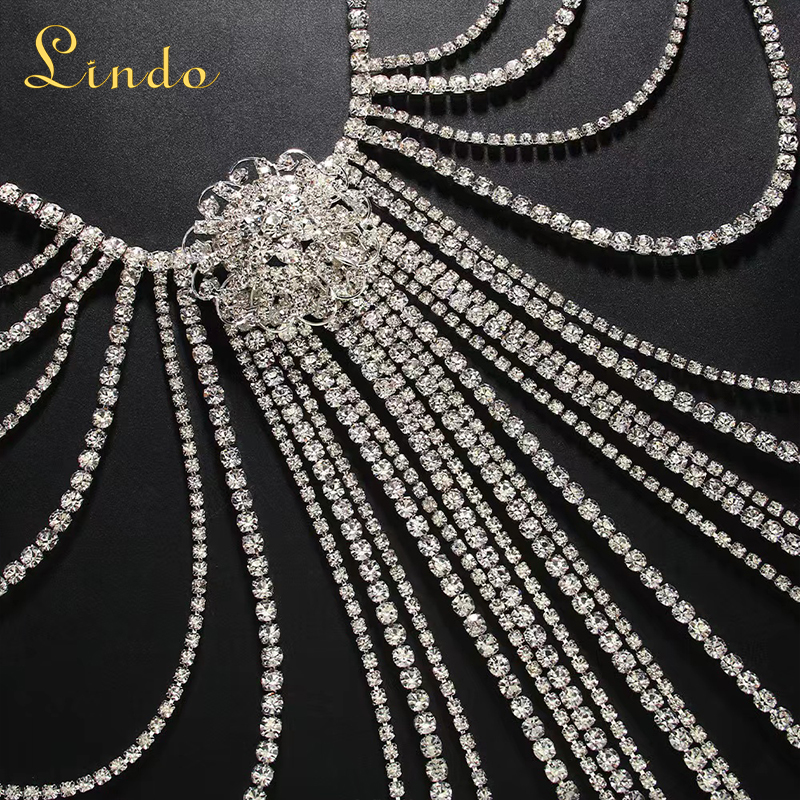 Rhinestone Chain for Waist