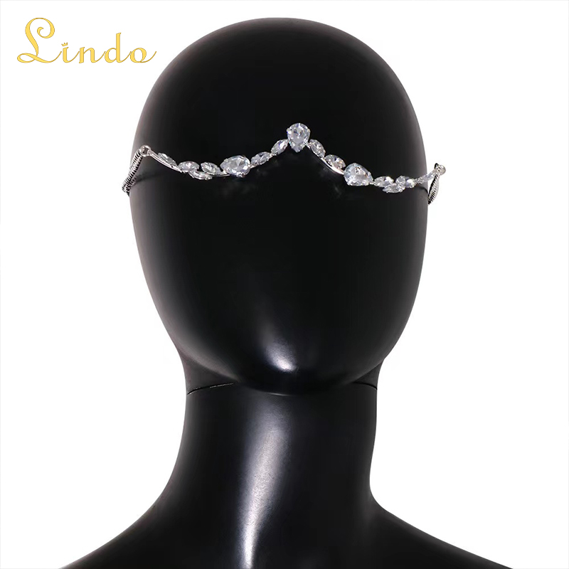 Rhinestone Face Nose Chain Jewelry