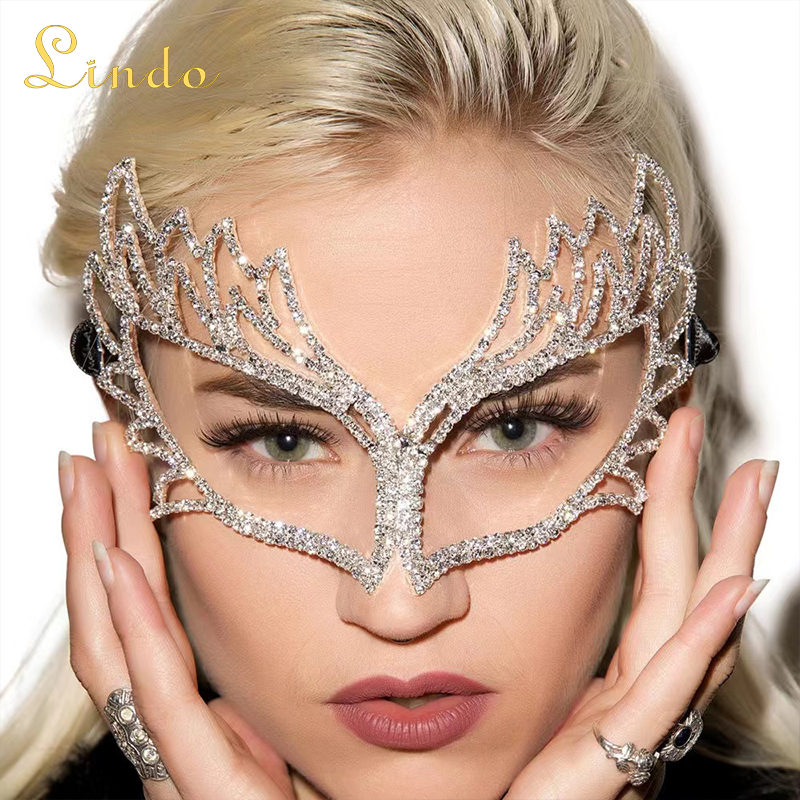 Rhinestone Mask