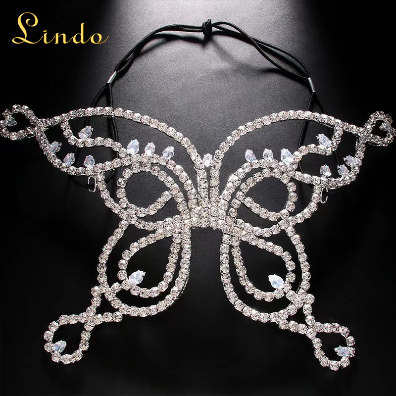 Silver Color Butterfly Masquerade Mask