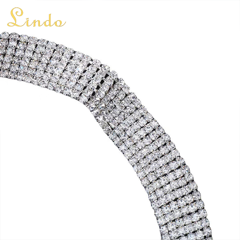 Sparkling Crystal Rhinestone Choker Necklace