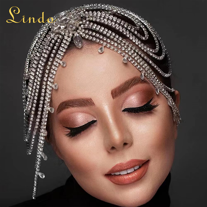 Sparkling Crystal Rhinestone Headpiece