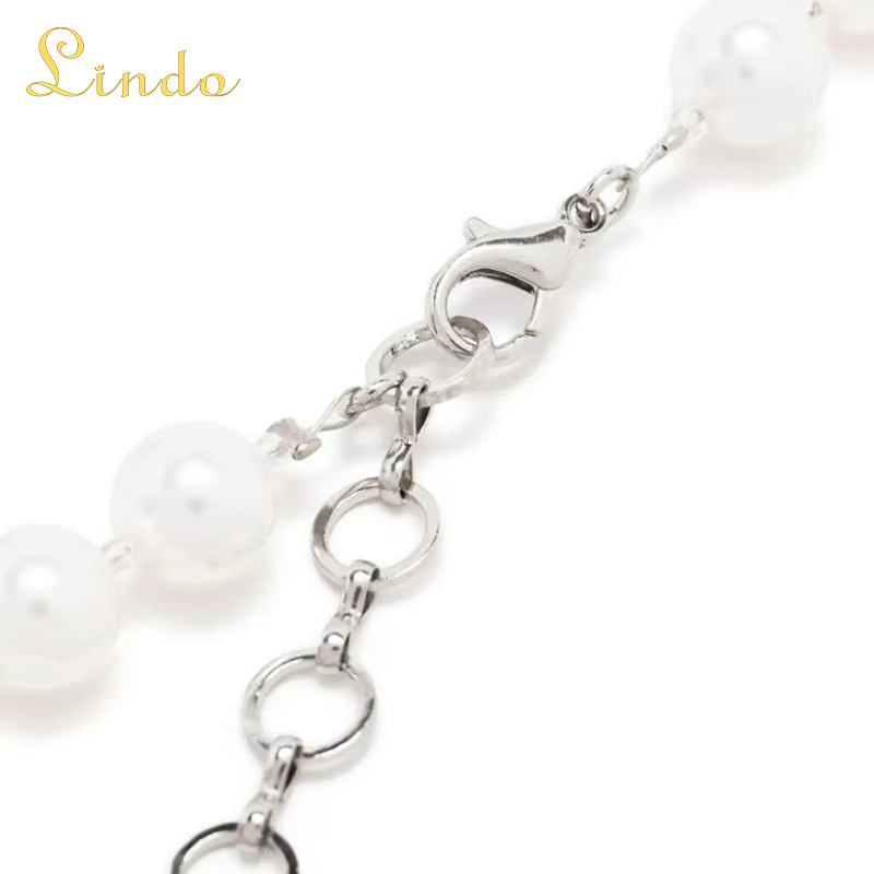 Large Pearl Choker with Crystal butterfly Pendant