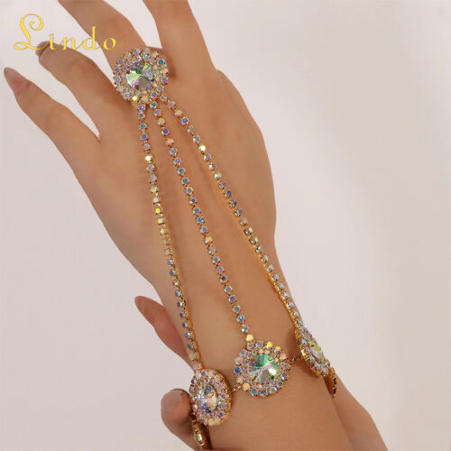 Bracelet with a Ring Attached