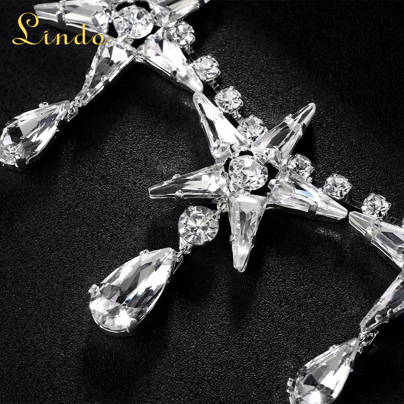 Crystal Big Star for Necklace