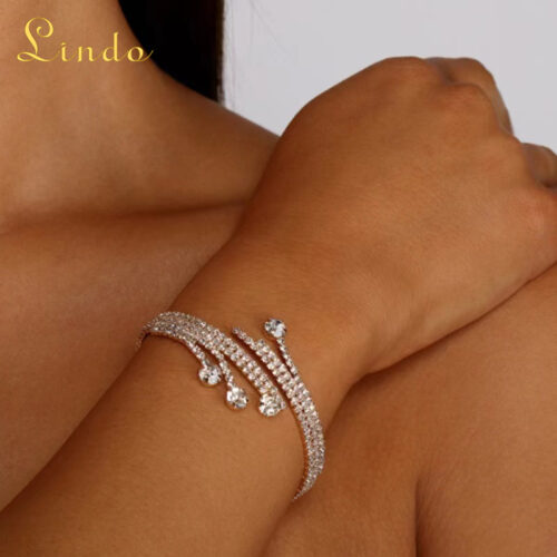 Crystal Cuff Bracelet