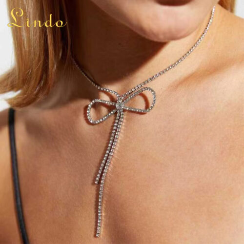 Dainty Bow Necklace