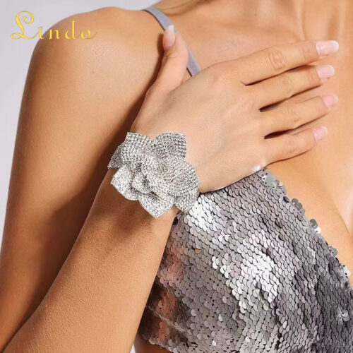 Flower Cuff Bracelet