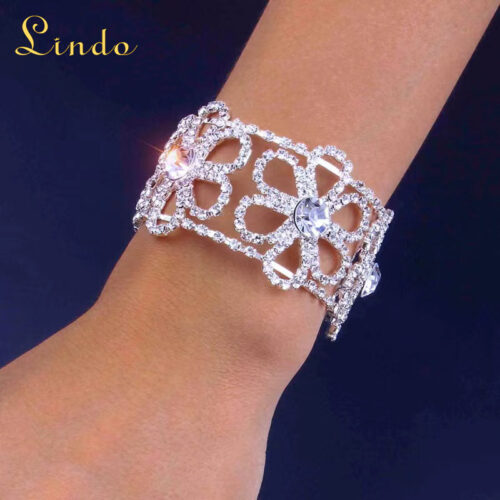 Flower Tennis Bracelet