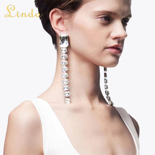 Linear Drop Earrings