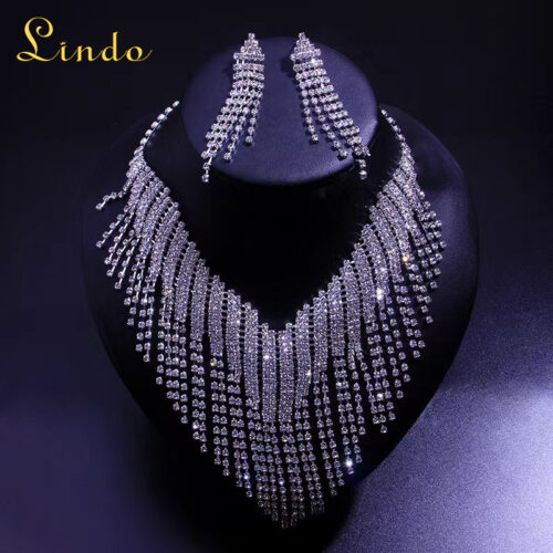 Necklace and Earring Set for Wedding