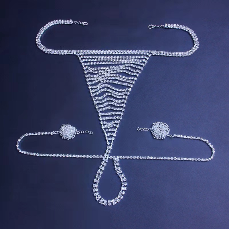 Rhinestone Underwear Chain Jewelry