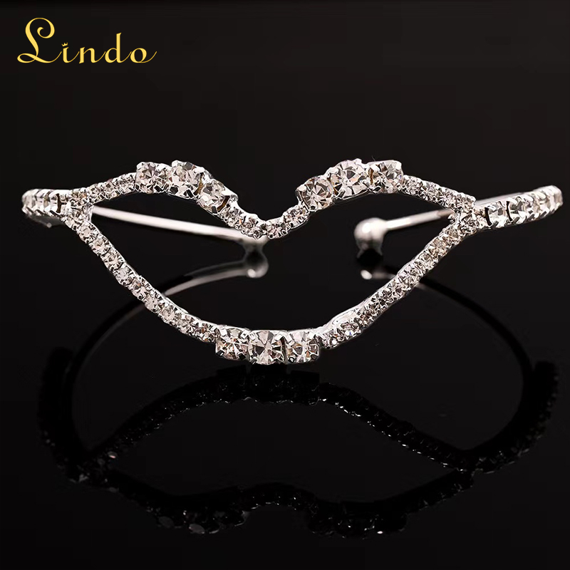 Silver Color Lip Bling Bracelet