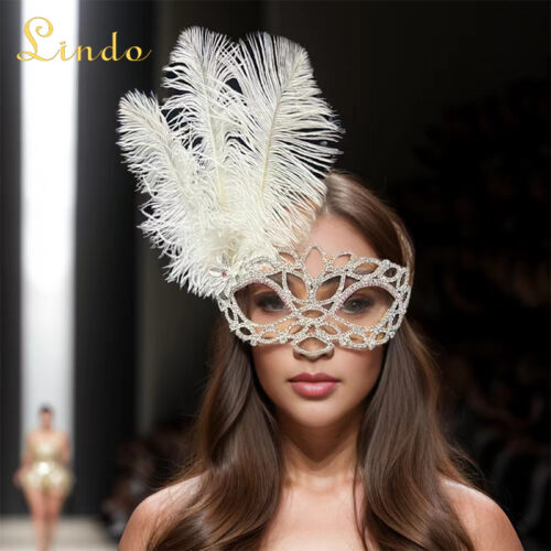 White Masquerade Mask