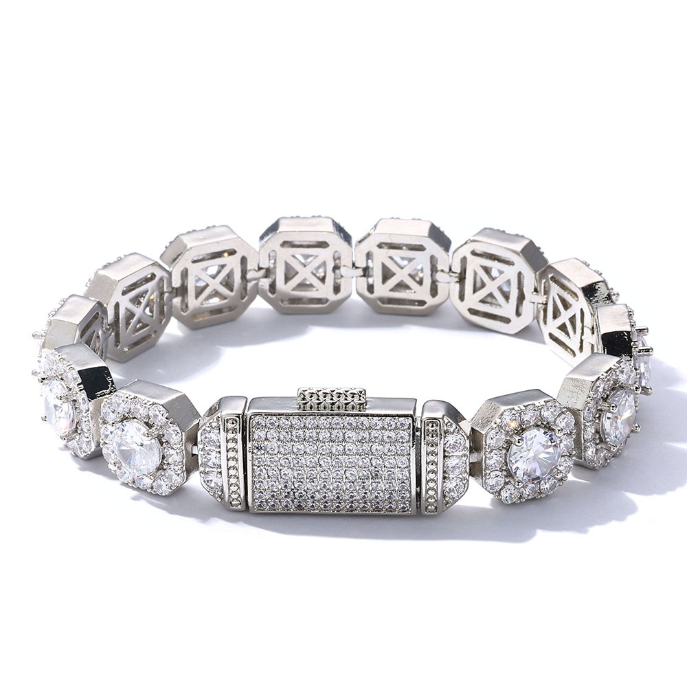 Cluster Tennis Bracelet