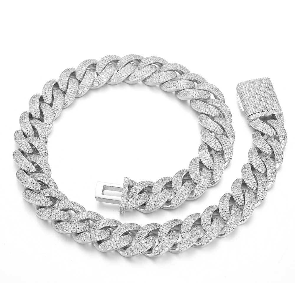 Iced Out 20mm Cuban Link Chain