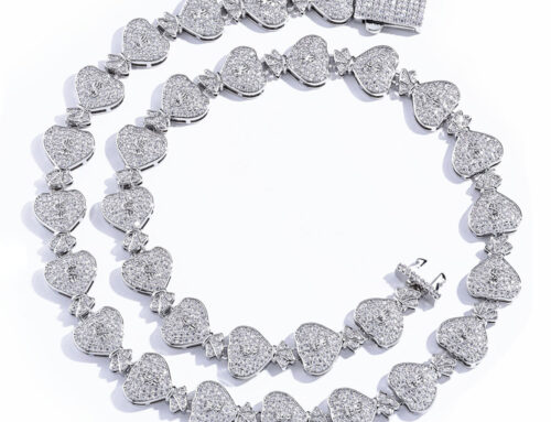 Money Bag Chain Iced Out Moissanite Hip Hop Jewelry